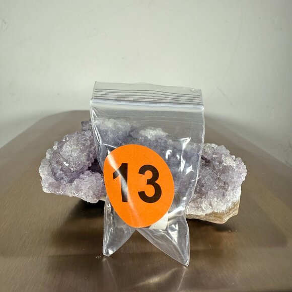 Silver Ring with Amber and Garnet Double Gemstone Jewelry  Size 9 - Picture 5 of 5